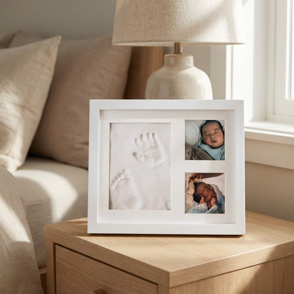 Imprint Kit Photo Frame UV Printing Customized Logo White AIBO Fashionable Wood MDF Frames Zk 500pcs Memorial Keepsake Safety