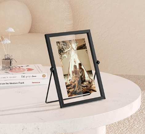 Metal Embossed Desktop Photo Frame