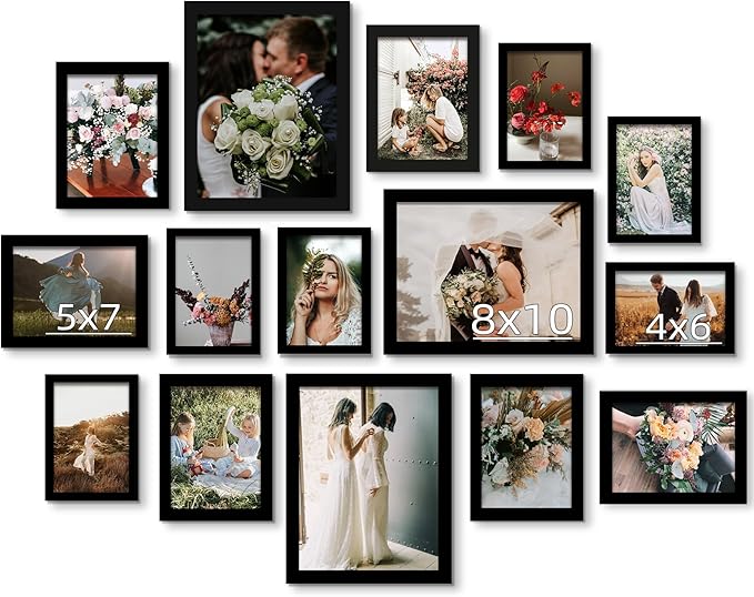 Glass Frame Collage Wall Decoration