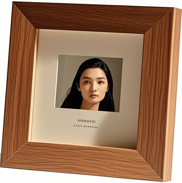 wooden photo frame