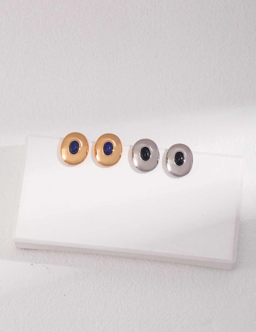 925 Sterling Silver Lapis Lazuli Earrings E0970