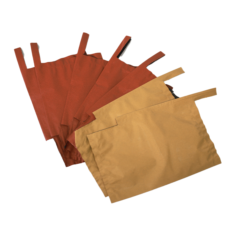 Cheap Eco-Friendly Double Layer Waxed Paper Fruit Protection Bag with Hand Length Handle Wire for Mango Waterproof Pest Proof