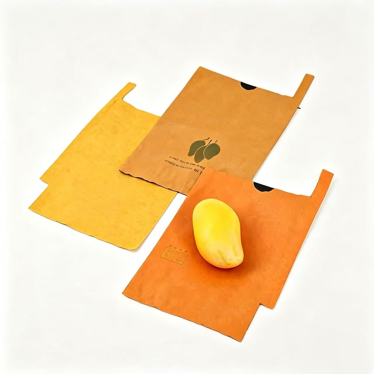 Multicolor Waterproof Fruit Bags for Mango Grape Custom Size with Wire-18x28cm