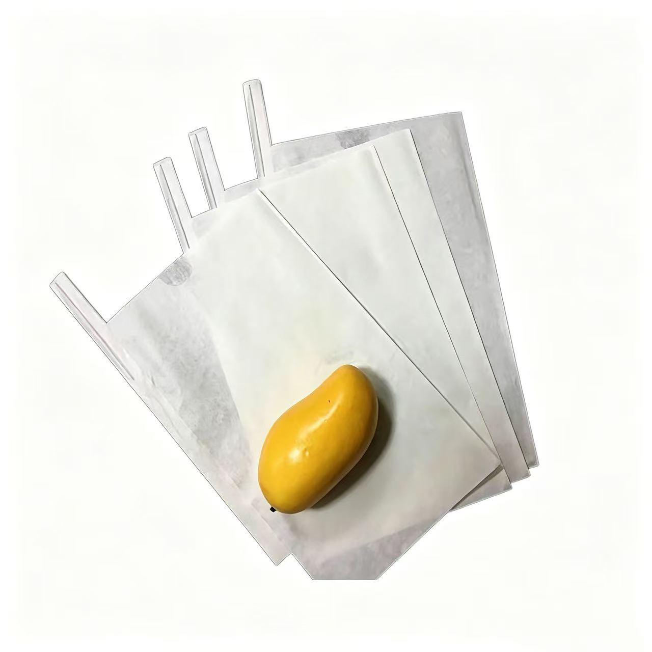 Waterproof Mango Papaya Protection Bag Single Layer Custom with Wire Tie for Agriculture