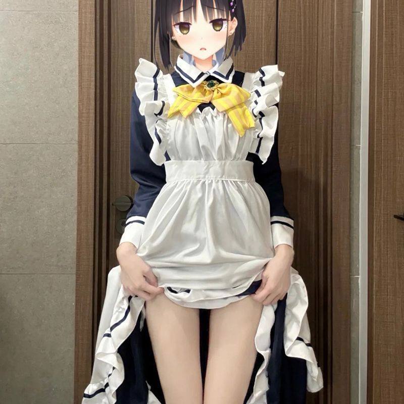 Seductive Ruffle French Maid Outfit