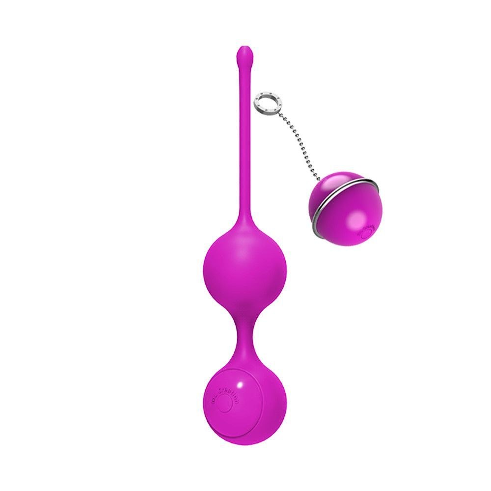 Female remote-controlled vaginal tightening and contraction Kegel instrument, a waterproof and multi-frequency adult toy for couples.