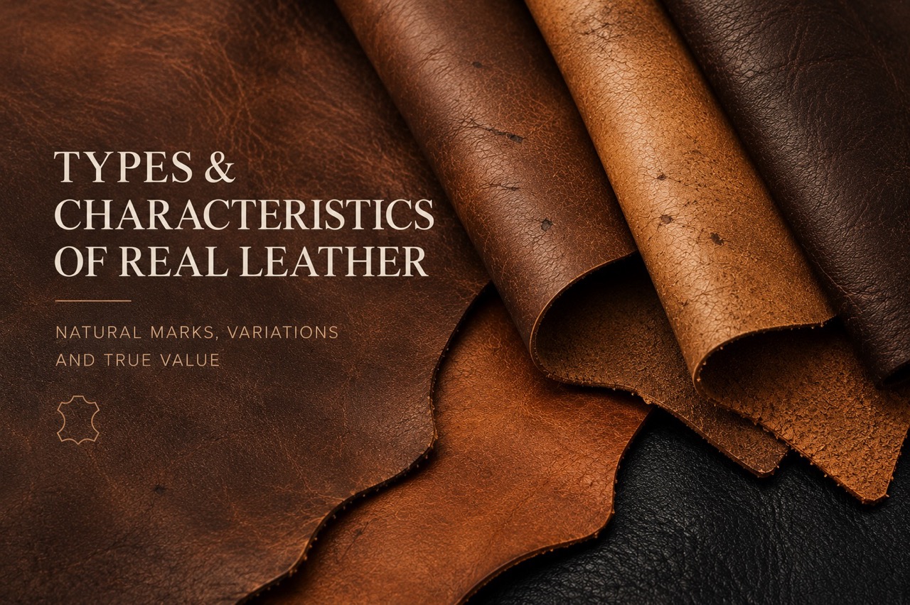 Types and Characteristics of Real Leather
