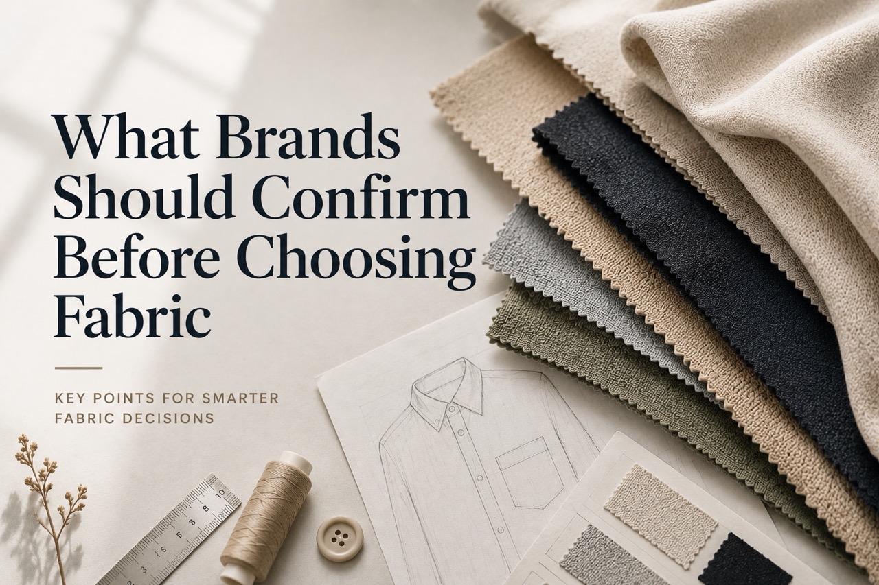 What Brands Should Confirm Before Choosing Fabric
