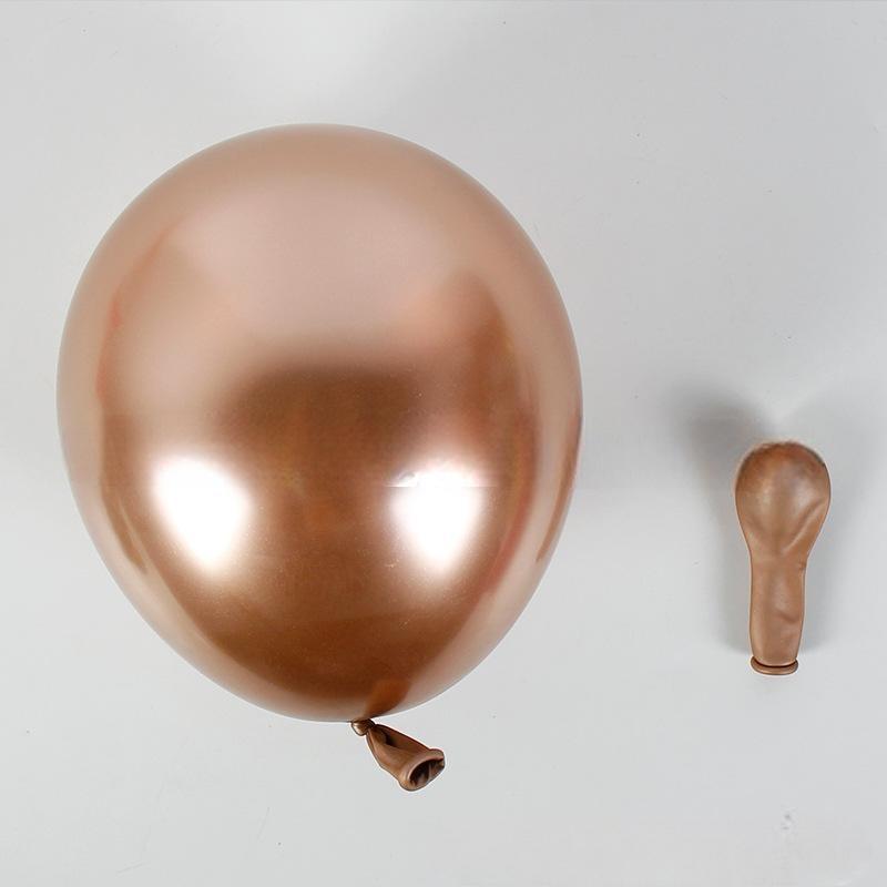 MET-18-CHP | 18 Inch Metallic Champagne Latex Balloons Wholesale | Low MOQ