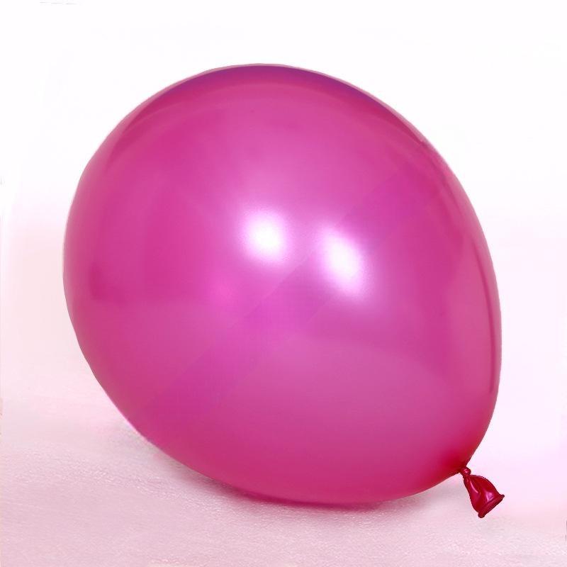 PEA-18-BUR | 18 Inch Pearl Burgundy Latex Balloons Wholesale | Low MOQ