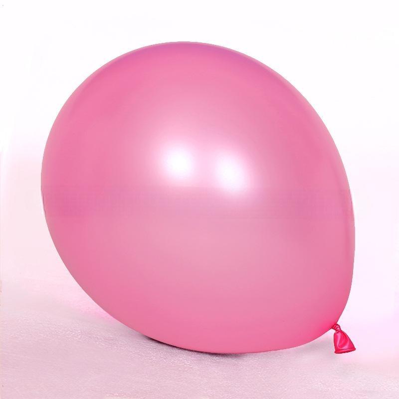 PEA-18-DPK | 18 Inch Pearl Dark Pink Latex Balloons Wholesale | Low MOQ