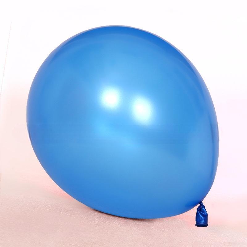 PEA-18-DBL | 18 Inch Pearl Dark Blue Latex Balloons Wholesale | Low MOQ