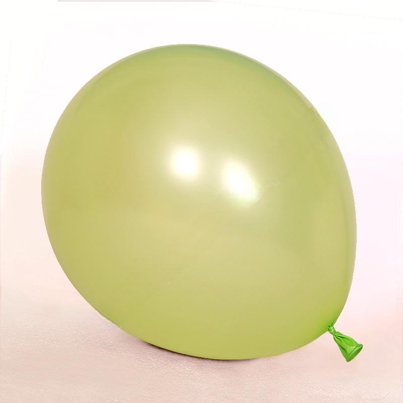 PEA-18-FGR | 18 Inch Pearl Fruit Green Latex Balloons Wholesale | Low MOQ