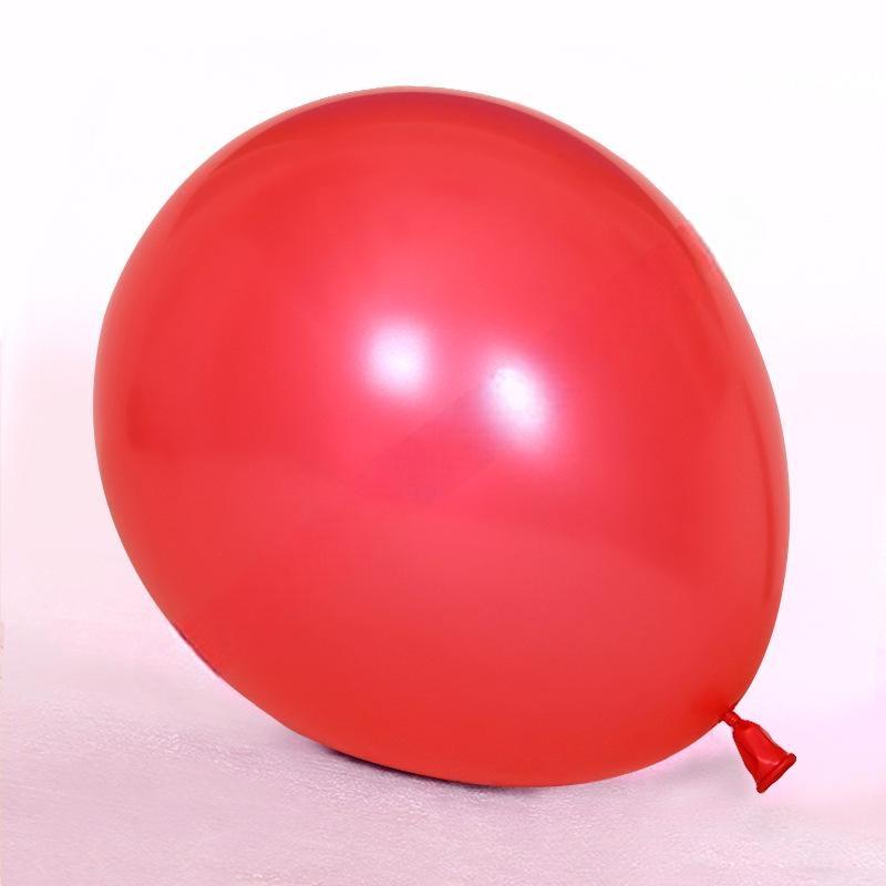 PEA-18-RED | 18 Inch Pearl Red Latex Balloons Wholesale | Low MOQ