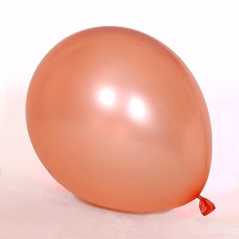 PEA-18-RSG | 18 Inch Pearl Rose Gold Latex Balloons Wholesale | Low MOQ