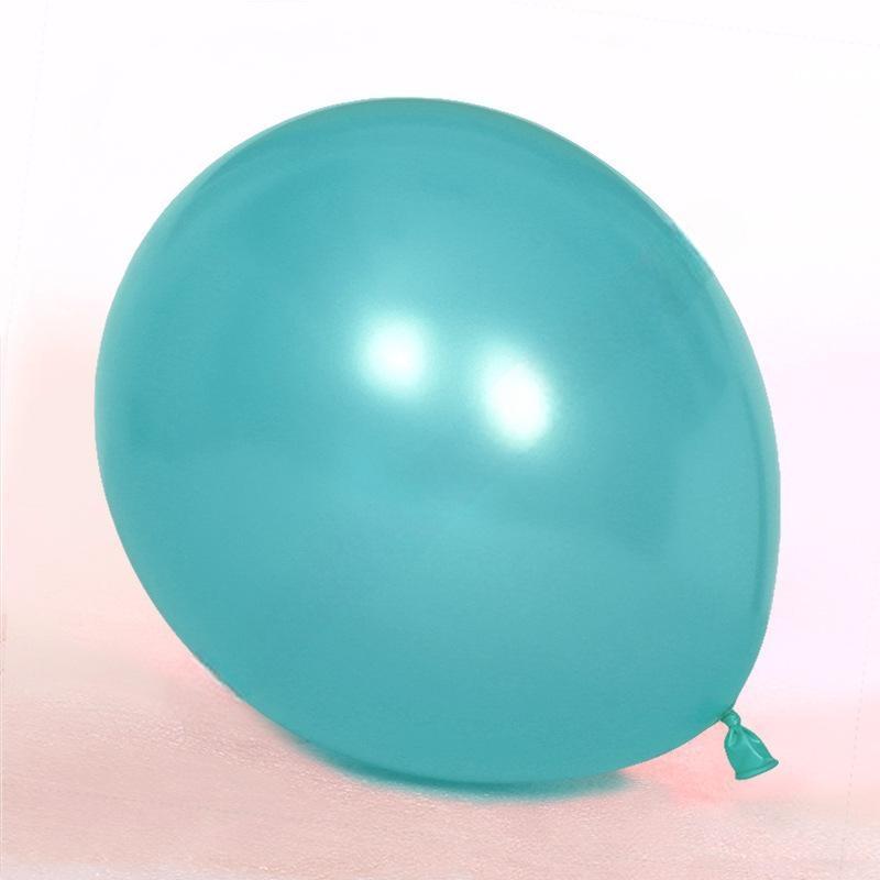 PEA-18-TIF | 18 Inch Pearl Tiffany Blue Latex Balloons Wholesale | Low MOQ