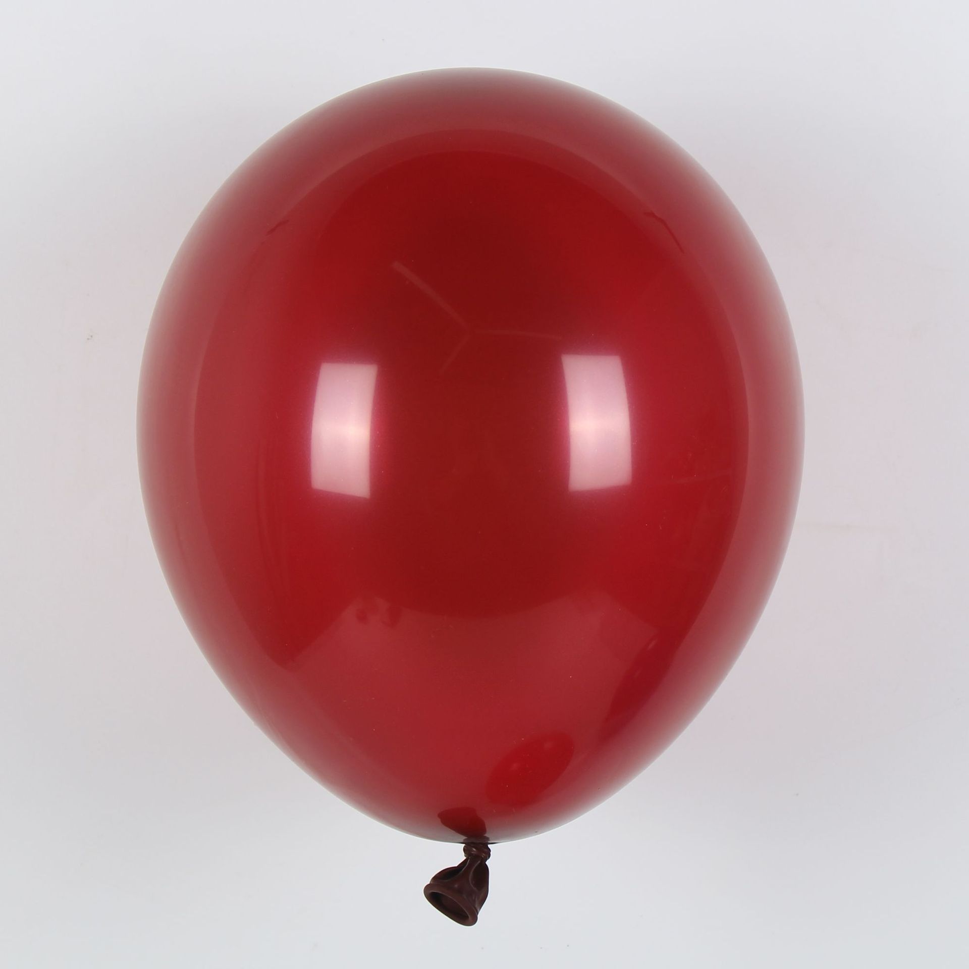 RET-5-BUR | 5 Inch Burgundy Retro Matte Latex Balloons Wholesale | Low MOQ