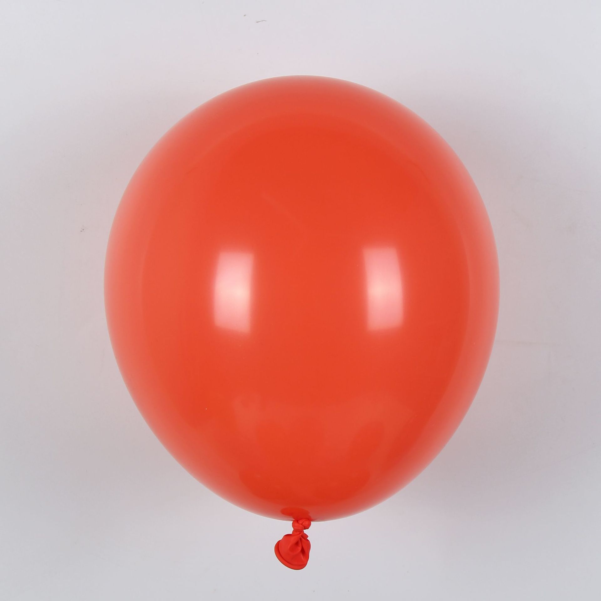 RET-5-COR | 5 Inch Coral Red Retro Matte Latex Balloons Wholesale | Low MOQ