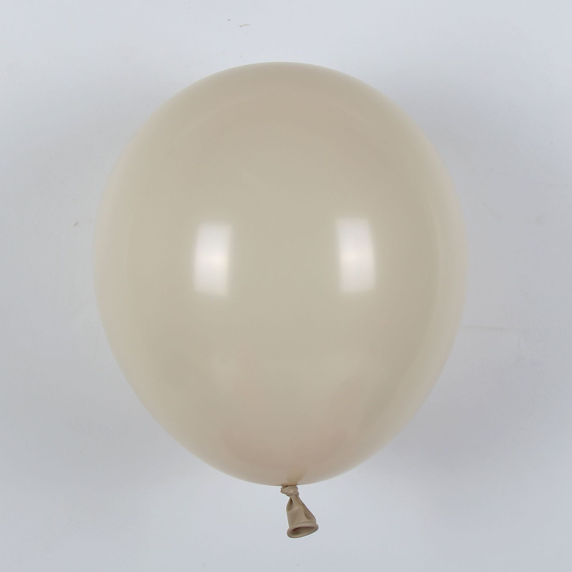 RET-5-SND | 5 Inch Retro Sand White Matte Latex Balloons Wholesale | Low MOQ
