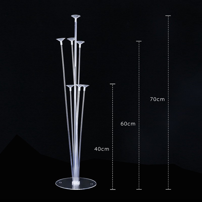 Clear Acrylic Balloon Table & Floor Stand Holder | Wholesale Bulk Supply