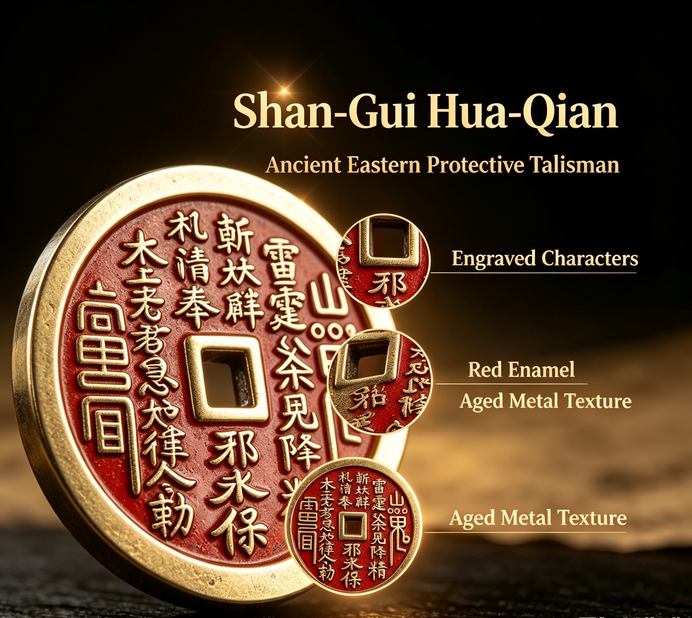  The Ancient‑Eastern Protective Talisman: Shan‑Gui Hua‑Qian
