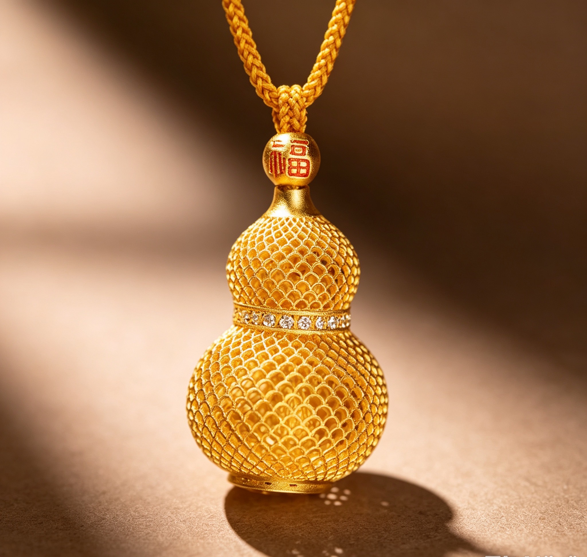 Secret Wealth Gourd (Feng Shui Gourd), Oriental Spiritual Keepsake