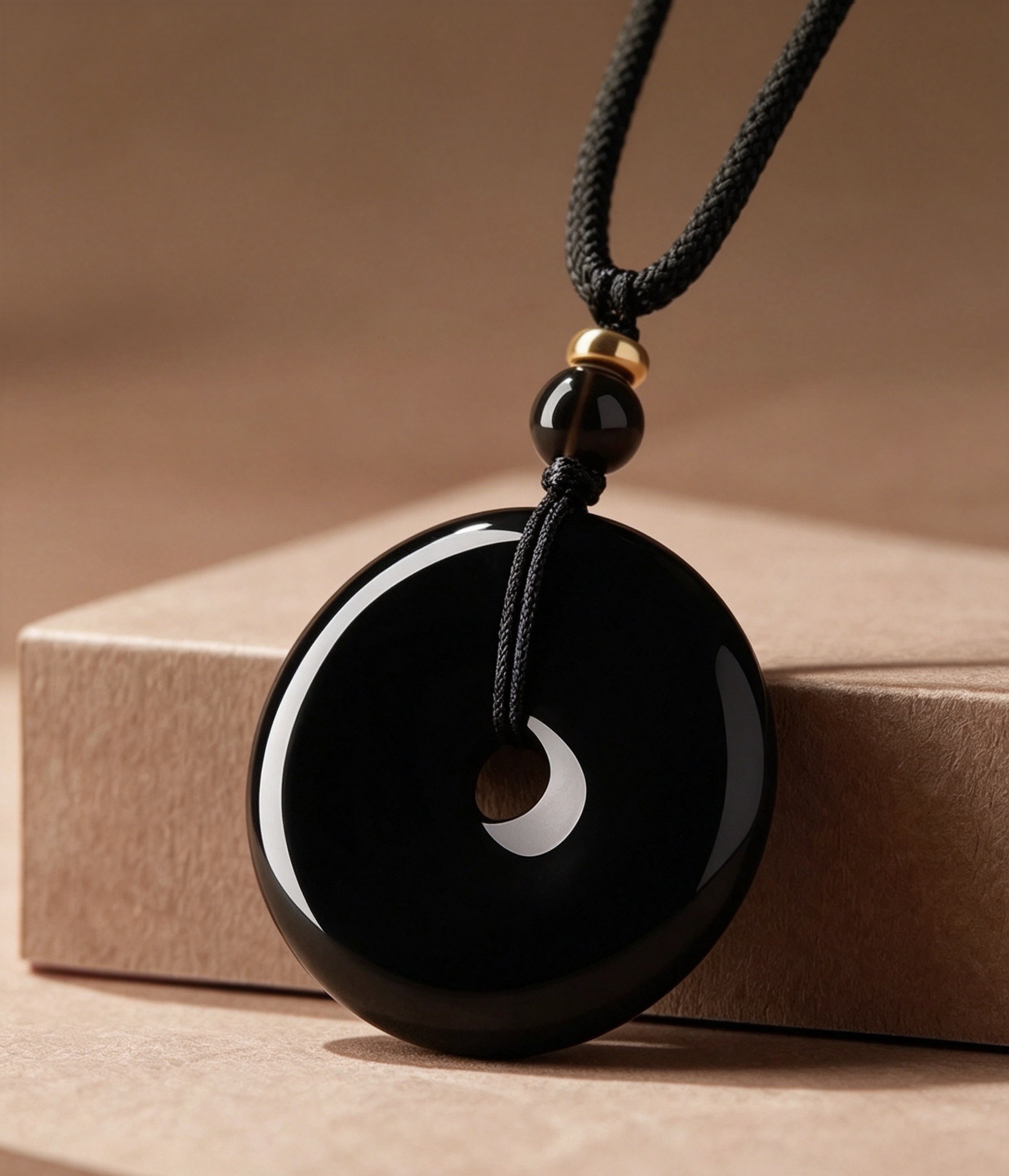 necklaces obsidian