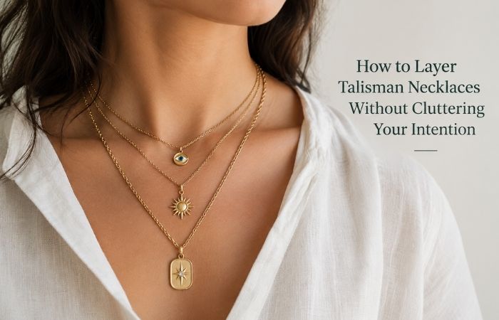 How to Layer Talisman Necklaces Without Cluttering Your Intention