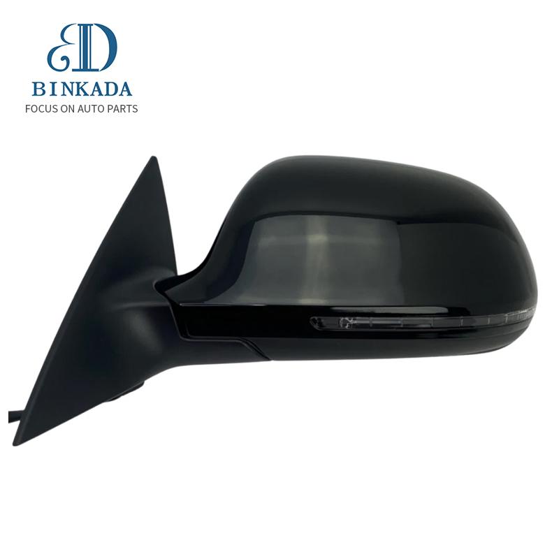 BINKADA- 4F1857409AA-2009 Audi A6L rearview mirror, 6-wire, pearl black (left side)