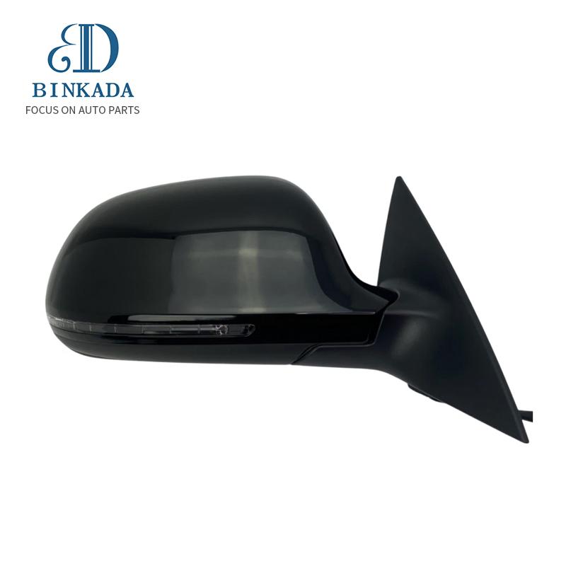 BINKADA- 4F1857410AA-2009 Audi A6L rearview mirror, 6-wire, pearl black (right side)