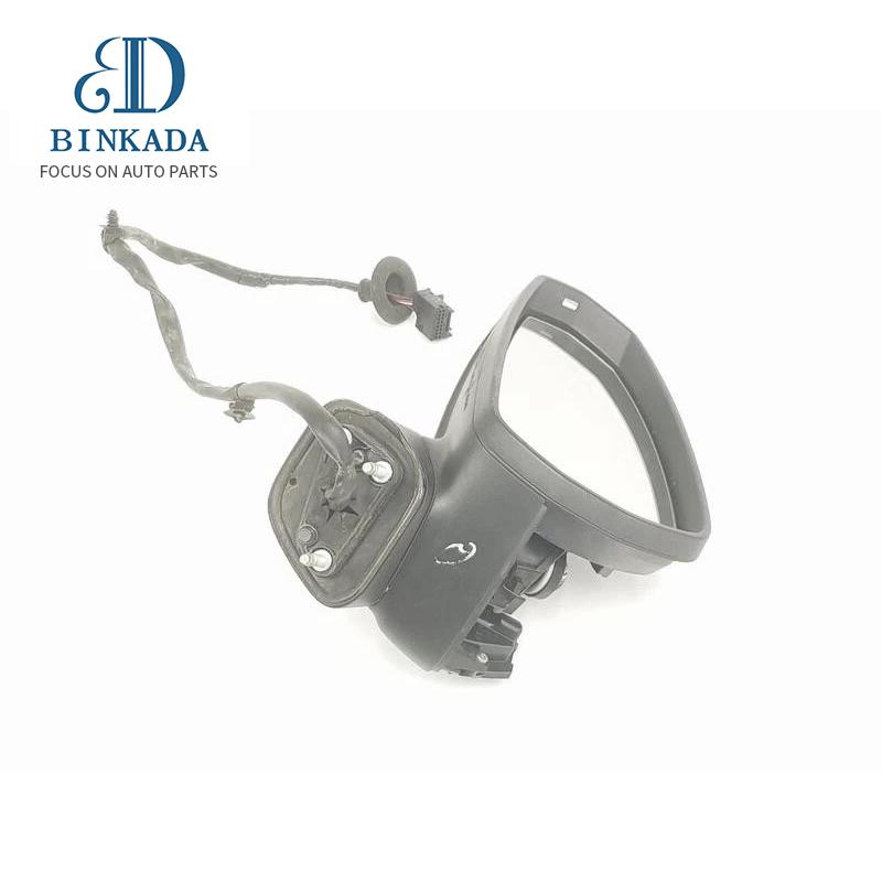 BINKADA-8V1857409D-2014 Audi A3 hatchback rearview mirror, 6-wire, primer white (left side)