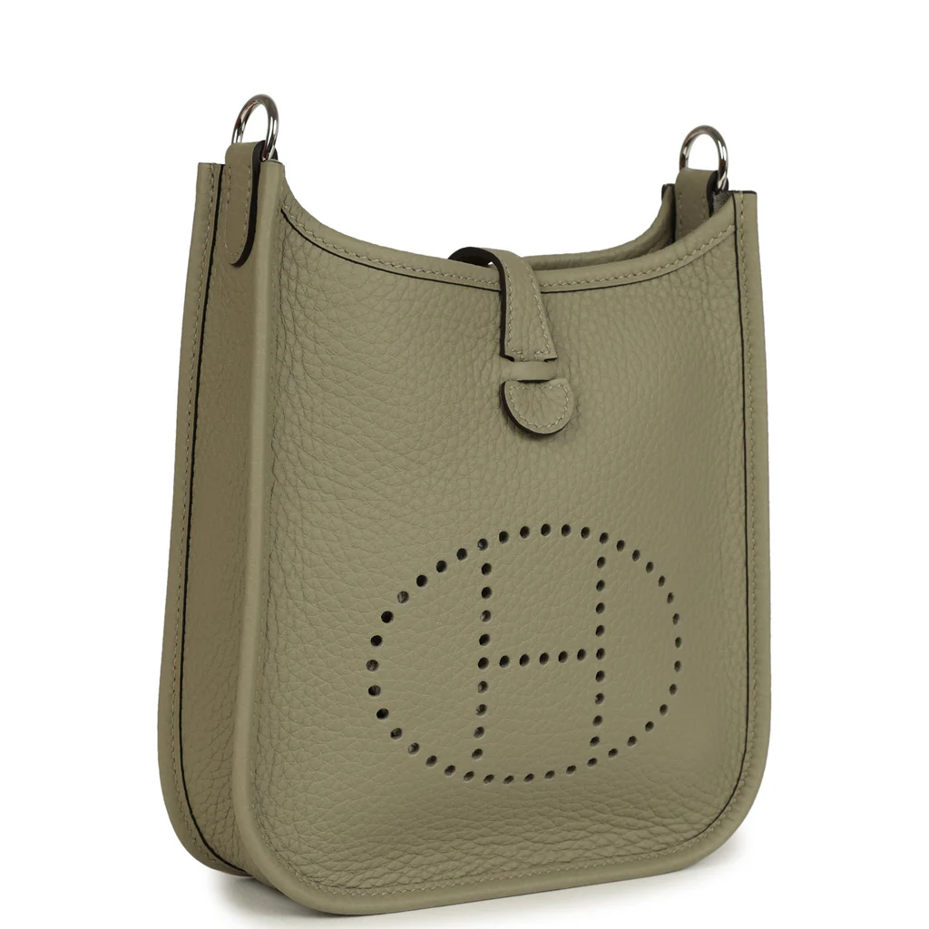 Replica Hermes Evelyne TPM Sauge Clemence Palladium Hardware