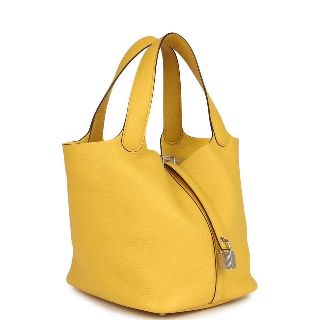 Replica Hermes Picotin Lock 22 Sun Clemence Palladium Hardware