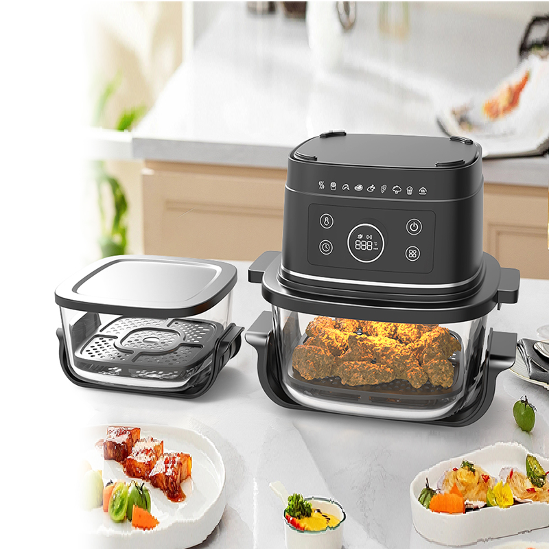 Besococina——Detachable air fryer with small and large pots