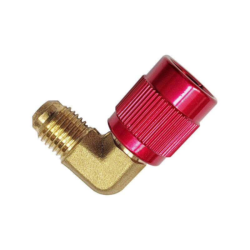 Hongsen R410 Adapter 90° Manual Powered Plastic Household Refrigeration Parts Reliable Air Conditioner Connector Wholesale