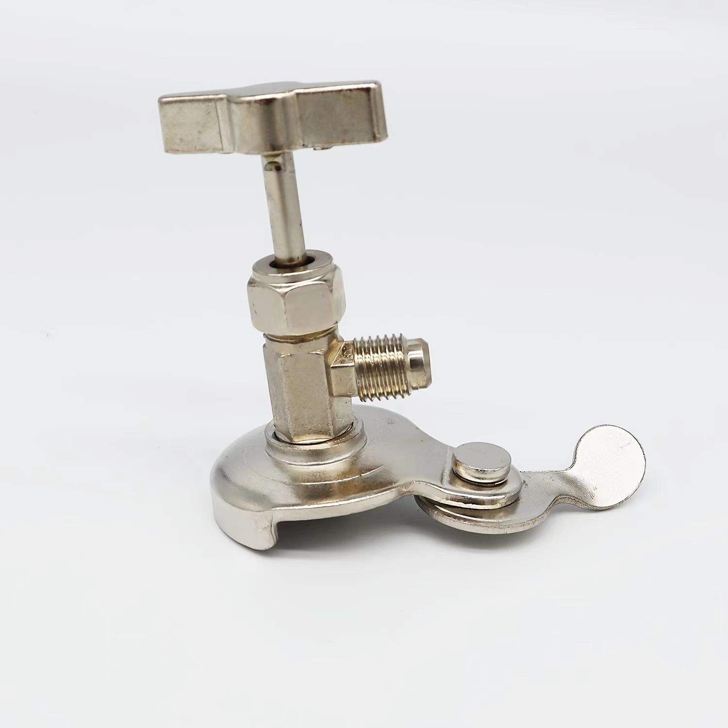 CT339 Manual Refrigerant Can Tap Valve Efficient Metal Tool for Air Conditioning Repair Universal for Various Systems