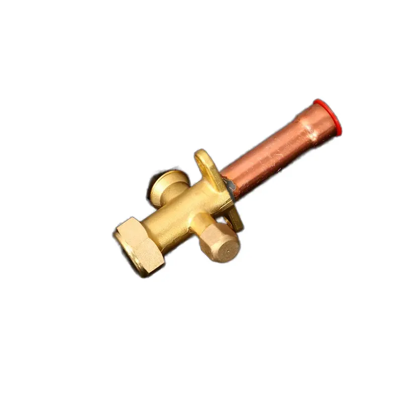 Manufacturer Direct Commercial Air Conditioning Parts Copper Shut Valve for Parked Refrigeration Unit Manual Power Source Air