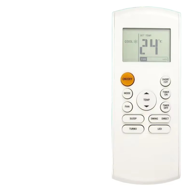 New Model RG57B-BGE Manual Air Conditioner Remote Control Plastic Parts Electric Household HVAC for Export English Version