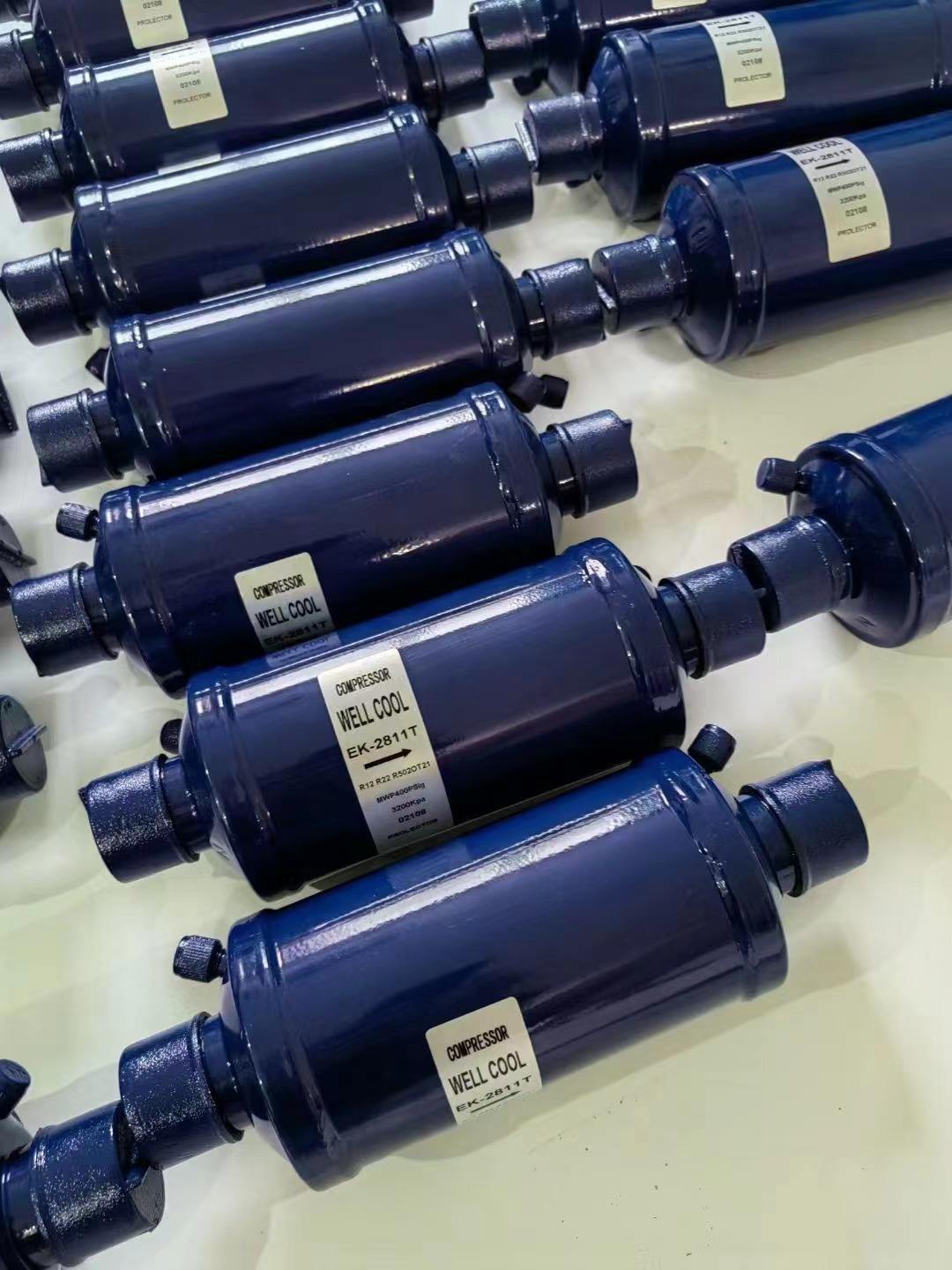 5/8 SAE Filter Drier DCL-305 Metal Gas Air Conditioning Fitting Home Application Condensing Unit Refrigeration Spare Parts Air