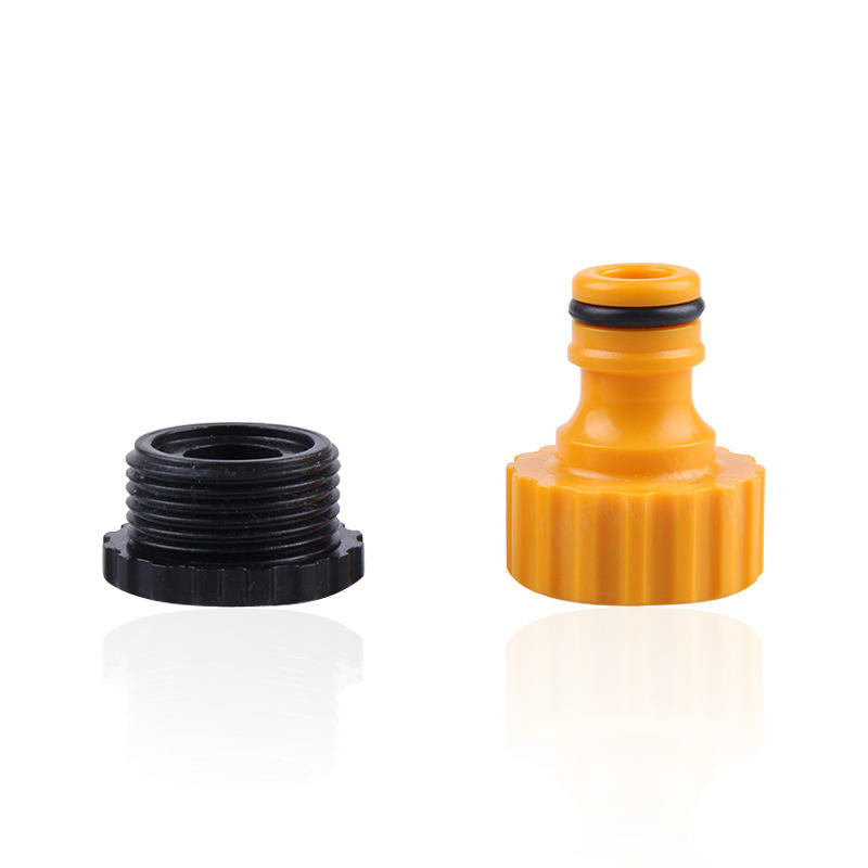 Manufacturer Supplies Household Electric 1/2 3/4 Washing Machine Adapter Plastic Faucet Converter Parts for Laundry Manual