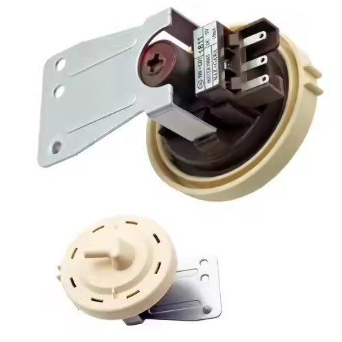 Optimal 220V Electric Water Level Sensor for Washing Machines Essential Plastic Copper Parts for Efficient Laundry Appliance