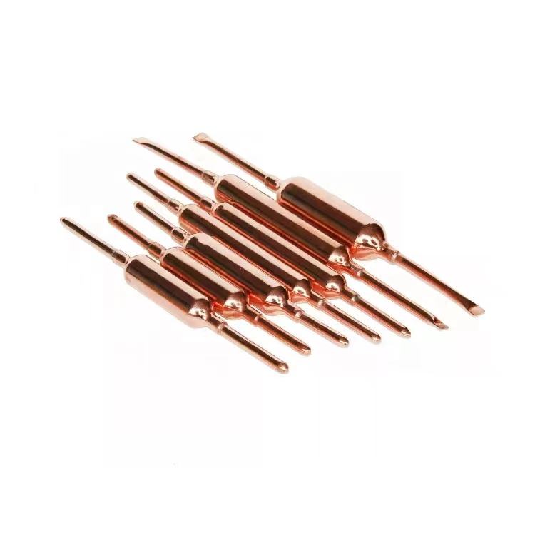 Factory Wholesale Welding Copper Filter Drier With Access Valve for Refrigerator Freezer