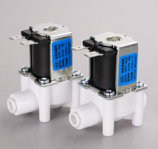 Electric 24V 2 Points Quick Plug Combination 300-1300Cc Eco-friendly Wastewater Solenoid Valve for Pure Water RO Machine