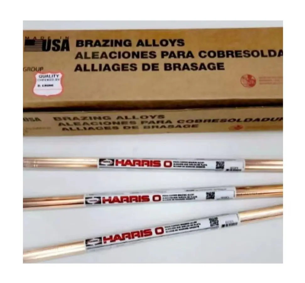 BCU93P Phosphor Copper Welding Rod for Gas-Powered Home Refrigerator & Oxygen Welding with Gas Source for Air Conditioner Parts