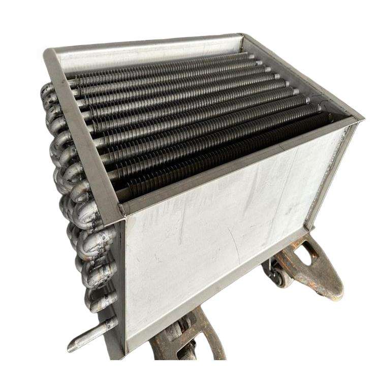 Stainless Steel Finned Tube Radiator Heat Exchanger with Spiral Fins Steam Corrosion-Resistant for Commercial & Household Use