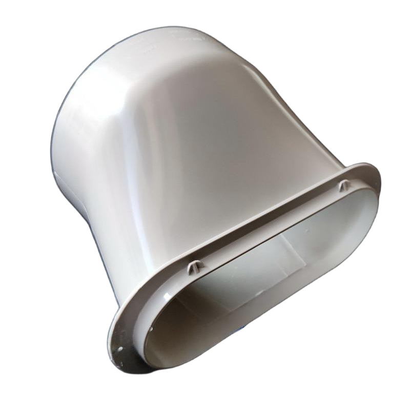 Mobile Air Conditioner Exhaust Hose Adapter Conversion Air Outlet Heat Pipe Flat Duckbill 150mm 130mm Ventilation Pipe