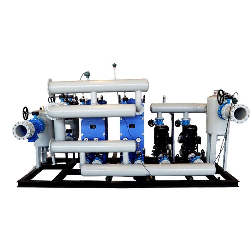Sea River Electric Stainless Steel Smart Detachable Shell-and-Tube Hybrid Mixed Heat Exchanger Unit for Household Commercial Use