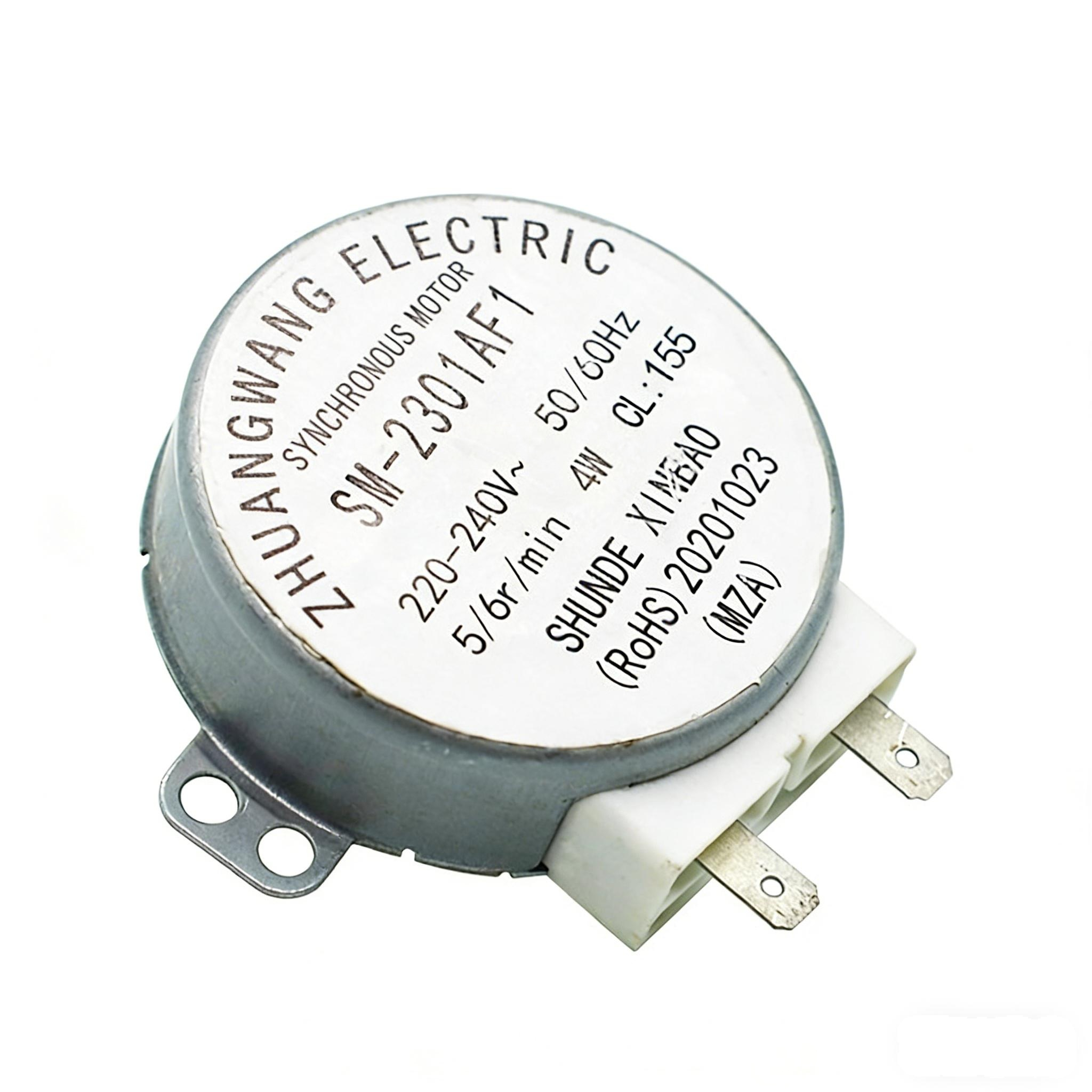 Microwave Oven Parts SM-2301AF1 Synchronous Turntable Motor 220V 5/6 Rpm 4W Household