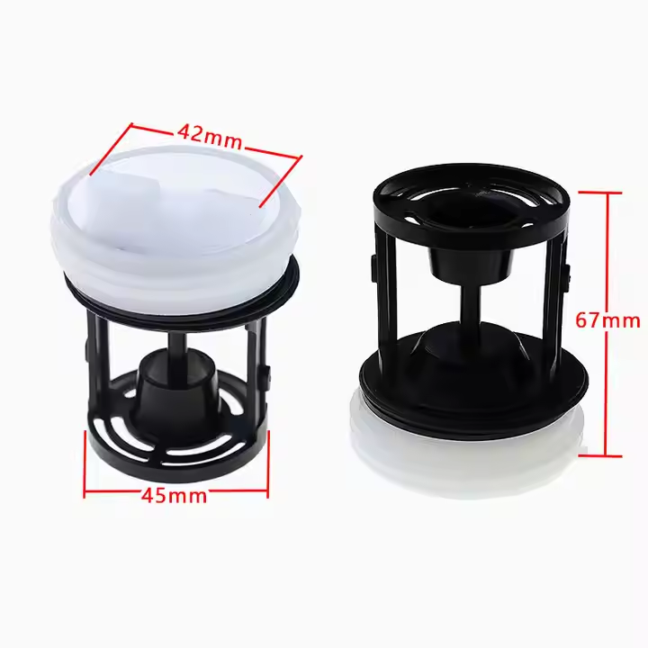 Original Manual Power Drum Drain Pump with Copper Electric Application New Universal Plastic Plug Filter for Washing Machines