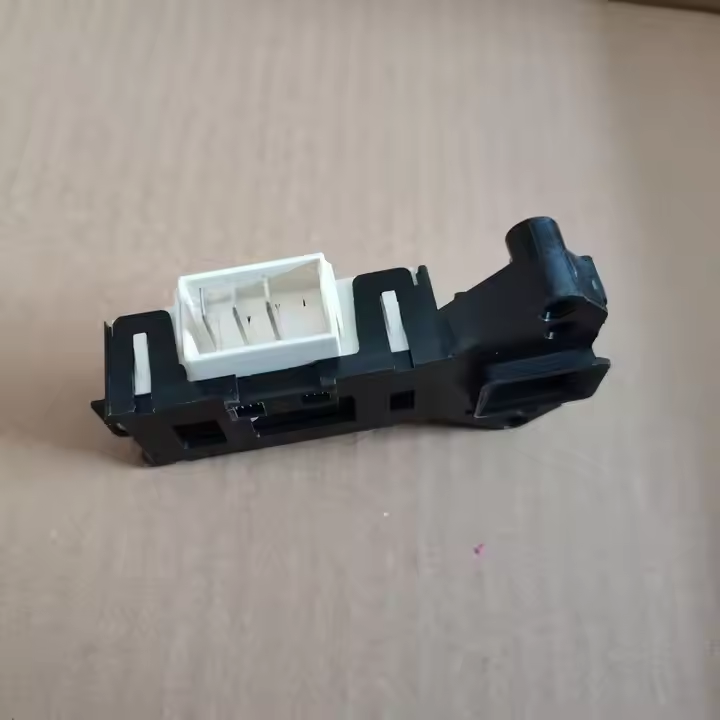 Brand New 220V Manual Power Source Three-Insert Door Lock Switch Fully Automatic Drum Washing Machine Parts for Hotels Plastic